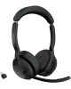 JABRA Гарнитура Evolve2 55 Link380c MS Stand, для компьютера/мобильных устройств, накладные, Bluetooth, черный [25599-999-889]