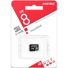 Карта памяти SMARTBUY (SB8GBSDCL10-00) MicroSDHC 8GB Сlass10