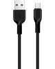 Кабель HOCO (6957531068822) X20 USB (m)-microUSB (m) 1.0м - черный