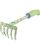Грабли PALISAD Грабли 5-зубые, 85х310 мм, стальные, пластиковая рукоятка, FLOWER GREEN 62039