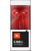 Наушники вкладыши проводные JBL C100SI RED (JBLC100SIURED) [ПИ]