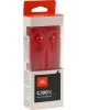 Наушники вкладыши проводные JBL C100SI RED (JBLC100SIURED) [ПИ]