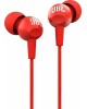 Наушники вкладыши проводные JBL C100SI RED (JBLC100SIURED) [ПИ]
