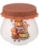 LEFARD БАНОЧКА С СИЛИКОНОВОЙ КРЫШКОЙ 
