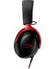 HYPERX Гарнитура игровая Cloud III, для компьютера и игровых консолей, мониторные, проводные, черный / красный [727a9aa]