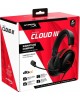 HYPERX Гарнитура игровая Cloud III, для компьютера и игровых консолей, мониторные, проводные, черный / красный [727a9aa]