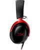 HYPERX Гарнитура игровая Cloud III, для компьютера и игровых консолей, мониторные, проводные, черный / красный [727a9aa]