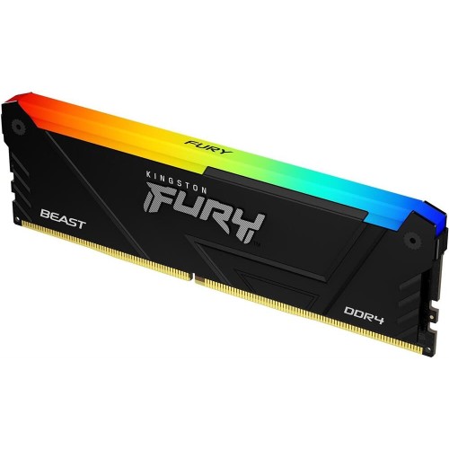 KINGSTON Память DDR4 32GB 3600MHz KF436C18BB2A/32 Fury Beast RGB RTL Gaming PC4-28800 CL18 DIMM 288-pin 1.35В single rank с радиатором Ret KINGSTON Память DDR4 32GB 3600MHz KF436C18BB2A/32 Fury Beast RGB RTL Gaming PC4-28800 CL18 DIMM 288-pin 1.35В single rank с радиатором Ret