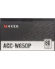 ACCORD Блок питания ACC-W650P, 650Вт, 120мм, черный, retail