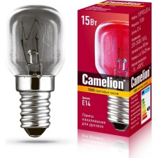 Лампа CAMELION (12979) 15/PT/CL/E14 - для духовок
