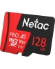 NETAC Карта памяти microSDXC UHS-I U1 P500 Eco 128 ГБ, 90 МБ/с, Class 10, NT02P500ECO-128G-S, 1 шт., без адаптера