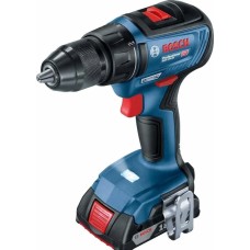 BOSCH Дрель-шуруповерт GSR 18V-50 + L, 2Ач, с двумя аккумуляторами [06019h5000]