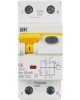 IEK Выключатель автом. дифф. тока АВДТ 32 (MAD22-5-006-C-30) 6A тип C 6kA 30мА A 1П+Н 230В 2мод белы