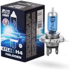 AVS Галогенная лампа ATLAS BOX/5000К/ H4.24V.75/70W.коробка 1шт