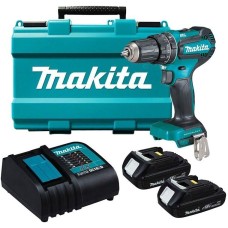 MAKITA Дрель-шуруповерт DHP485SYE аккум. патрон:быстрозажимной (кейс в комплекте)