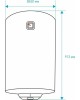 Водонагреватель накопительный электрический ARISTON BLU1 R ABS 100 V 3700537