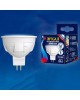 ЛАМПЫ СВЕТОДИОДНЫЕ MR16 (GU 5.3, GU10) UNIEL (UL-00003989) LED-JCDR 6W/NW/GU5.3/FR/DIM PLP01WH