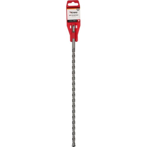 Бур KRANZ (KR-91-0852) Бур по бетону 12x400x340мм, SDS PLUS Бур KRANZ (KR-91-0852) Бур по бетону 12x400x340мм, SDS PLUS