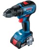 BOSCH Дрель-шуруповерт GSR 18V-50 + L, 2Ач, с двумя аккумуляторами [06019h5000]