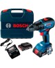 BOSCH Дрель-шуруповерт GSR 18V-50 + L, 2Ач, с двумя аккумуляторами [06019h5000]