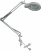 REXANT (31-0001) 3Х лупа на струбцине настольная, круглая, с подсветкой, белая