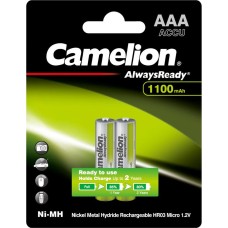 Аккумуляторы CAMELION (15037) Always Ready AAA-1100mAh Ni-Mh BL-2