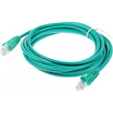 NONAME Патч-корд cat.5E molded 3м зеленый RJ-45 (m)-RJ-45 (m)