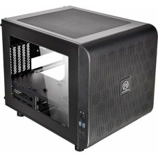 THERMALTAKE Корпус Core V21 черный без БП mATX 11x120mm 7x140mm 2xUSB3.0 audio bott PSU