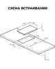 LEX Индукционная варочная панель EVI 321A WH, индукционные, независимая, белый