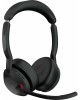 JABRA Гарнитура Evolve2 55 Link380a MS, для компьютера, накладные, Bluetooth, черный [25599-999-999]
