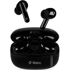 TTEC Беспроводная Bluetooth-гарнитура AirBeat Snap TWS Headset. Цвет: черный