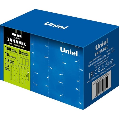 Гирлянда UNIEL (06738) ULD-C1515-160/DTA WHIT Гирлянда UNIEL (06738) ULD-C1515-160/DTA WHIT