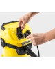 Строительный пылесос KARCHER WD 3 P V-17/4/20 Workshop, желтый [1.628-175.0]