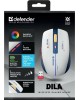 Мышь DEFENDER (52282) Dila MM-282 белый+синий