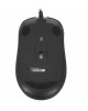 A4TECH Мышь Fstyler FM12S черный оптическая 1200dpi silent USB 3but (FM12S BLACK)