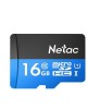 NETAC Карта памяти microSDHC UHS-I U1 P500 16 ГБ, 80 МБ/с, Class 10, NT02P500STN-016G-S, 1 шт