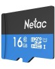NETAC Карта памяти microSDHC UHS-I U1 P500 16 ГБ, 80 МБ/с, Class 10, NT02P500STN-016G-S, 1 шт