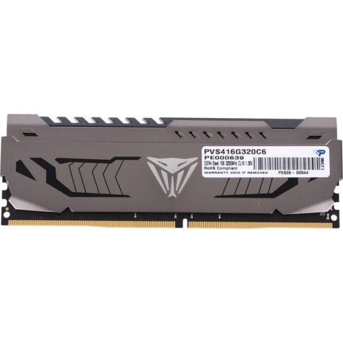 PATRIOT Модуль памяти DIMM DDR4-3200 16GB PVS416G320C6 PATRIOT Модуль памяти DIMM DDR4-3200 16GB PVS416G320C6