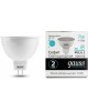 GAUSS Лампа светодиодная Elementary MR16 7Вт цок.:GU5.3 спот 220B 4100K св.свеч.бел.нейт. MR16 (упак.:10шт) (13527)