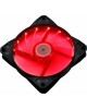 DIGMA Вентилятор для корпуса DFAN-LED-RED RGB 120х120x25 черный 3-pin 4-pin (Molex) 23дБ Ret