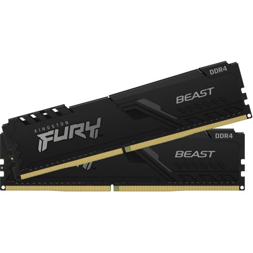 KINGSTON Память DDR4 2x8GB 3600MHz KF436C17BBK2/16 Fury Beast RTL Gaming PC4-28800 CL17 DIMM 288-pin 1.35В kit single rank с радиатором Ret KINGSTON Память DDR4 2x8GB 3600MHz KF436C17BBK2/16 Fury Beast RTL Gaming PC4-28800 CL17 DIMM 288-pin 1.35В kit single rank с радиатором Ret