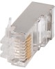 ITK Коннектор Generica (CS3-1C5EF-G) FTP кат.5E RJ45 прозрачный (упак.:1шт)