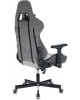 Кресло компьютерное игровое ZOMBIE Кресло игровое VIKING 7 KNIGHT Fabric серый Loft ромбик ткань/эко.кожа с подголов. крестов. металл