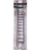 STELS Набор торцевых головок, 3/8, шестигранные, CrV, 10 шт, 8-19 мм 13601