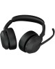 JABRA Гарнитура Evolve2 55 Link380a MS, для компьютера, накладные, Bluetooth, черный [25599-999-999]