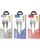 Кабель microUSB HOCO (6931474744906) X59 USB (m)-microUSB (m) 1.0м - красный