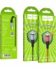 Дата-кабель microUSB HOCO (6931474710543) X38 USB (m)-microUSB (m) 1.0м - черный