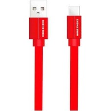 Кабель MORE CHOICE (4627151194585) K20a USB (m)-Type-C (m) 1.0м - красный