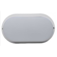 СВЕТИЛЬНИКИ НАКЛАДНЫЕ ECOLA DPLD12ELC LED ДПП светильник Овал накладной IP65 матовый белый 12W 220V 6500K 160X90X45