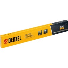 Электроды DENZEL Электроды DER3, диам. 3 мм, 1 кг, рутиловое покрытие 97510